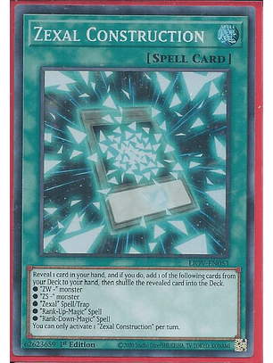Zexal Construction - LIOV-EN051 - Super Rare 1st Edition