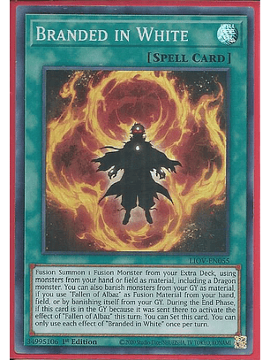 Branded in White - LIOV-EN055 - Super Rare 1st Edition