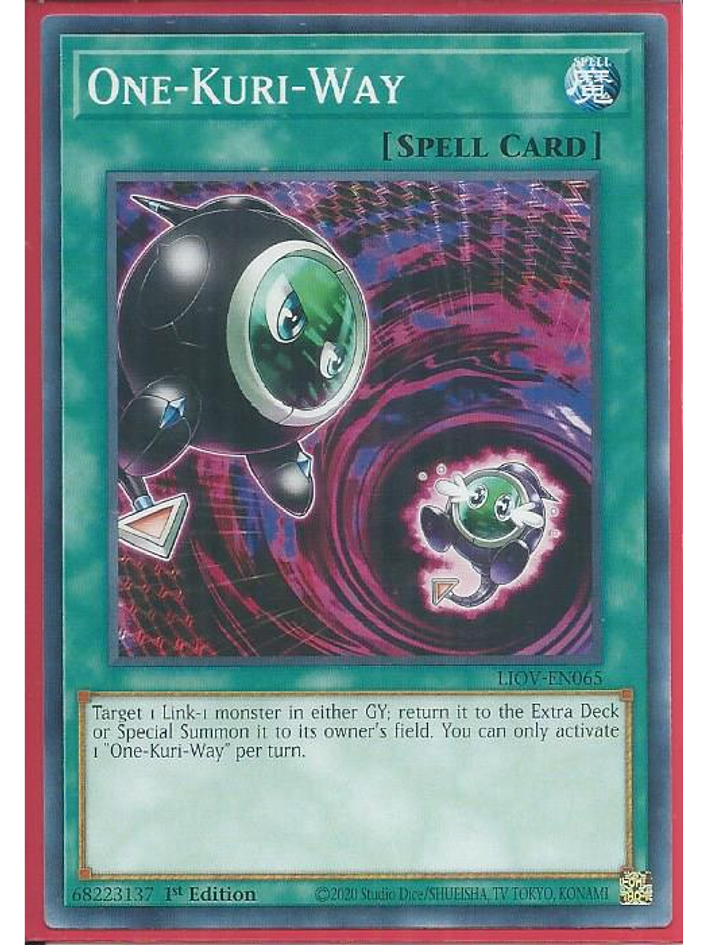 One-Kuri-Way - LIOV-EN065 - Common 1st Edition 1