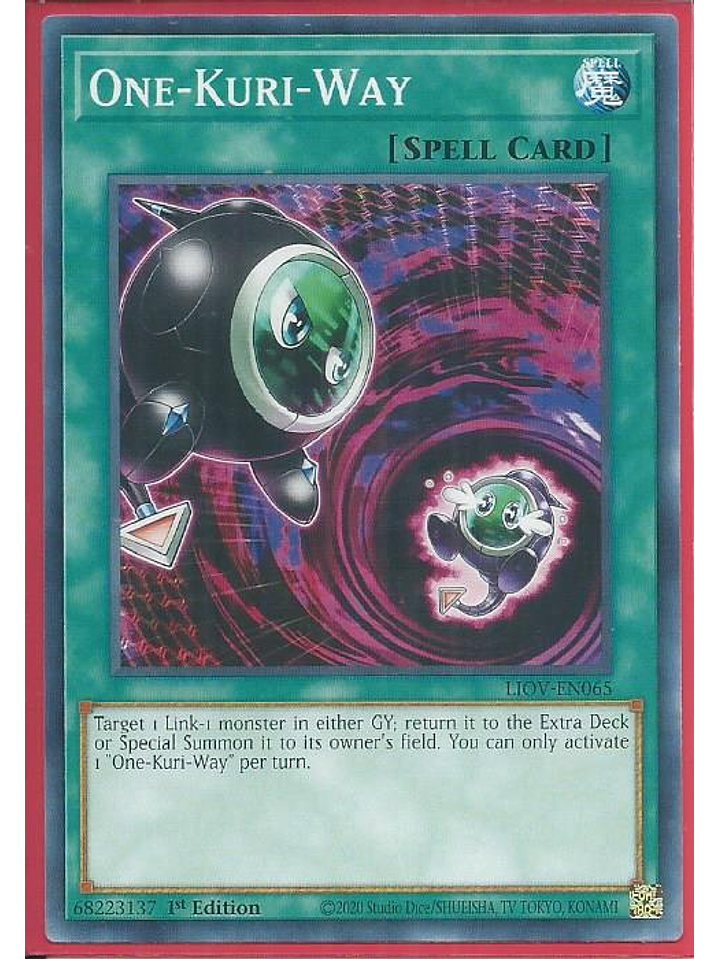 One-Kuri-Way - LIOV-EN065 - Common 1st Edition 1