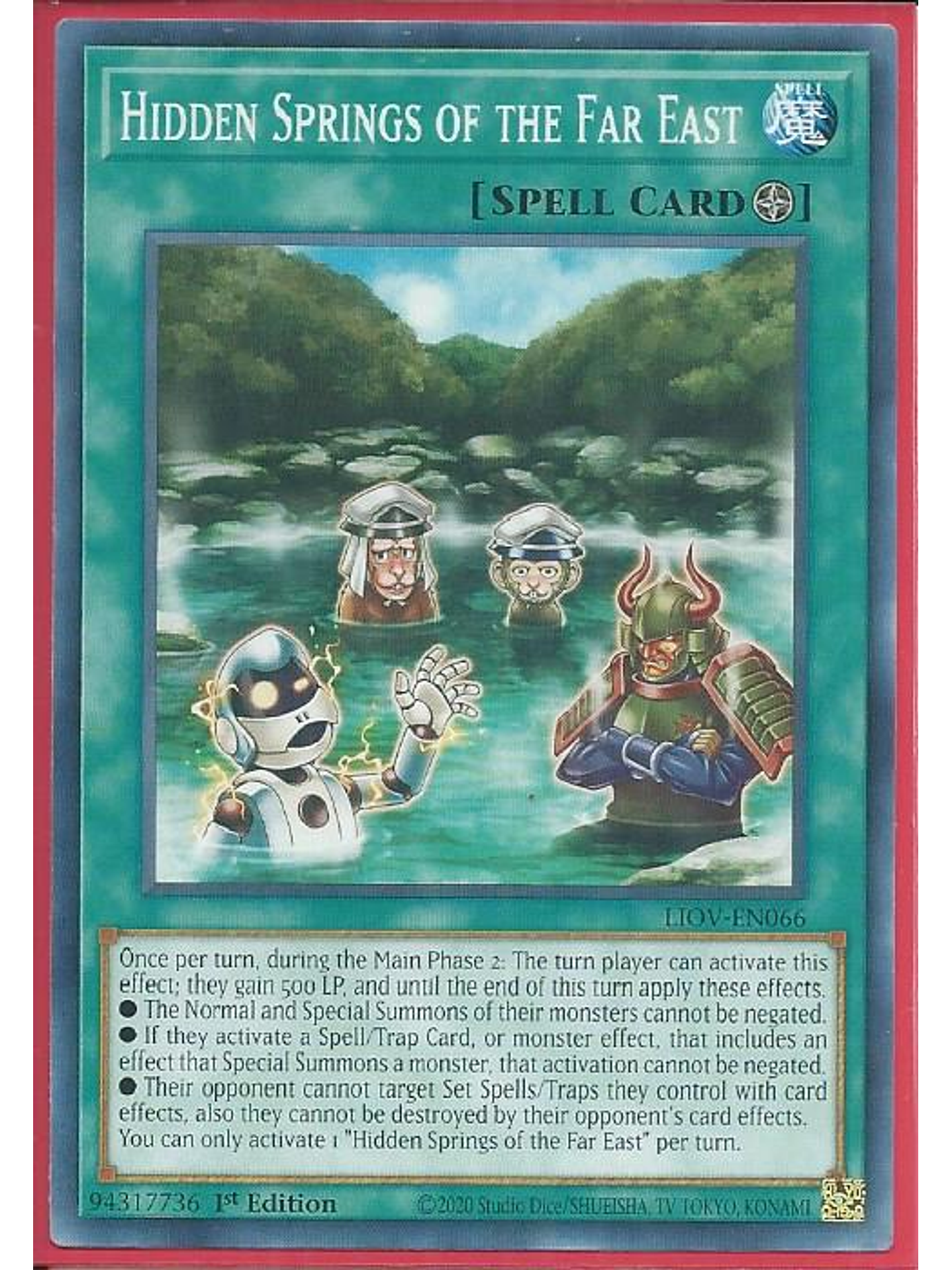 Hidden Springs of the Far East - LIOV-EN066 - Common 1st Edition 1