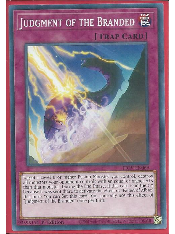 Judgment of the Branded - LIOV-EN069 - Common 1st Edition 1