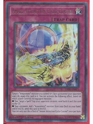 Amaze Attraction Cyclo-Coaster - LIOV-EN071 - Ultra Rare 1st Edition