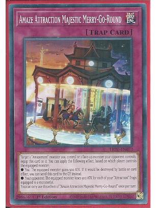 Amaze Attraction Majestic Merry-Go-Round - LIOV-EN073 - Common 1st Edition