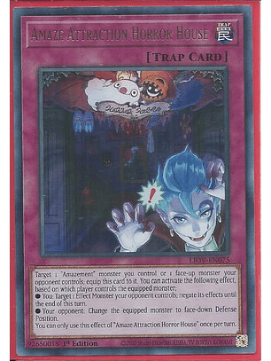 Amaze Attraction Horror House - LIOV-EN075 - Ultra Rare 1st Edition