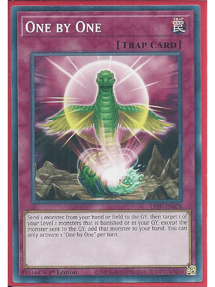 One by One - LIOV-EN078 - Common 1st Edition