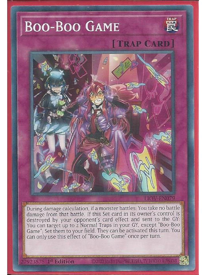 Boo-Boo Game - LIOV-EN079 - Common 1st Edition 1