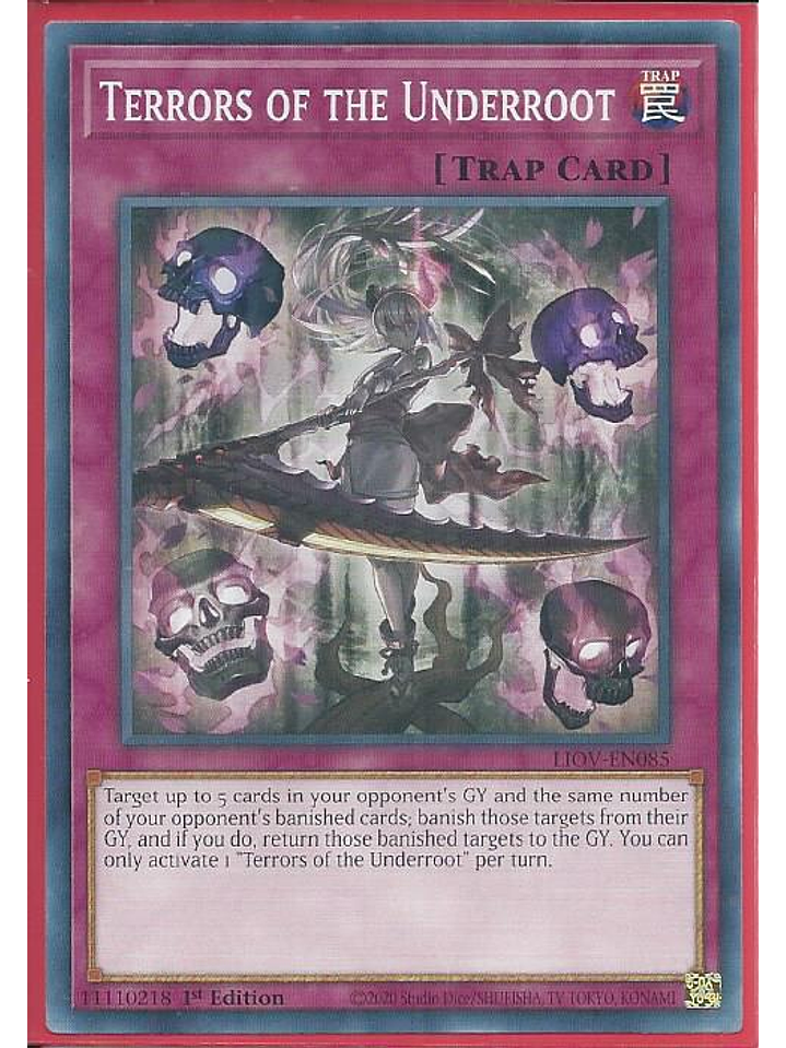 Terrors of the Underroot - LIOV-EN085 - Common 1st Edition 1