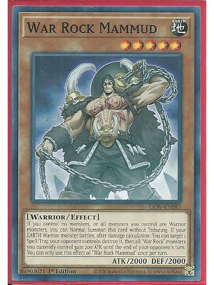 War Rock Mammud - LIOV-EN087 - Common 1st Edition