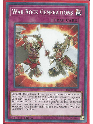 War Rock Generations - LIOV-EN091 - Common 1st Edition