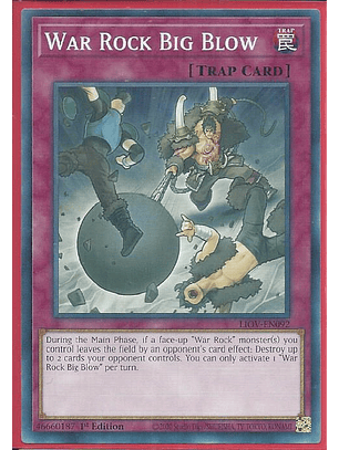 War Rock Big Blow - LIOV-EN092 - Common 1st Edition