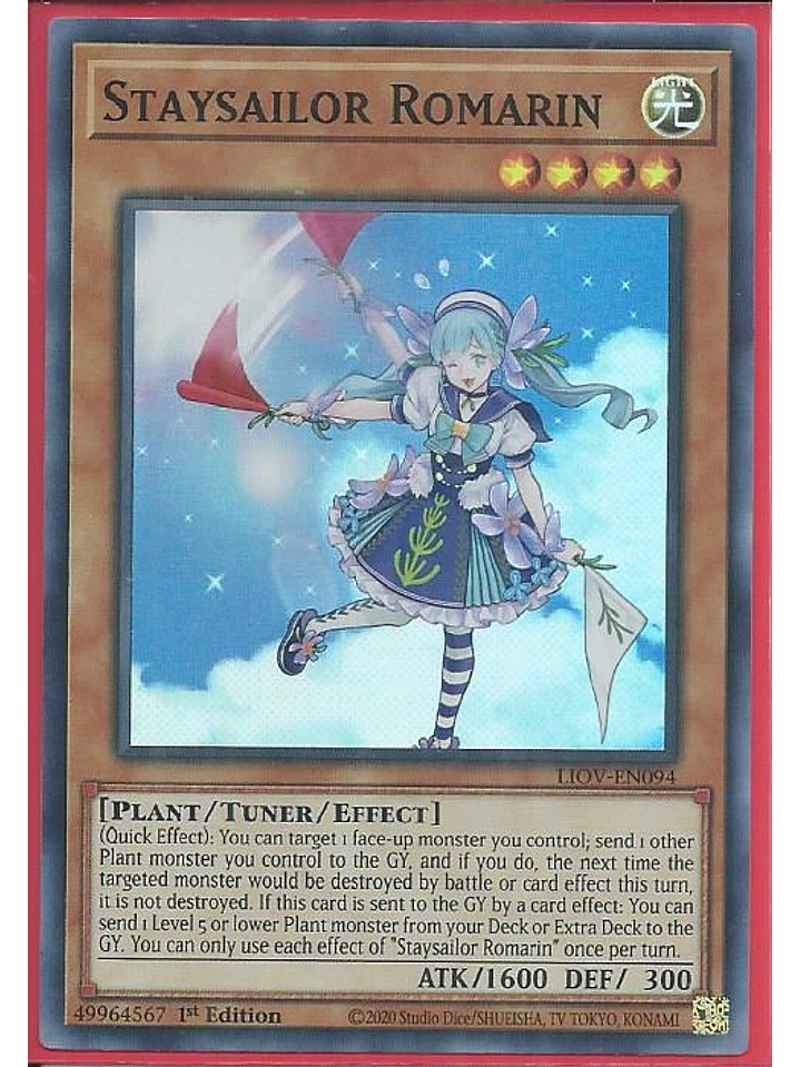 Staysailor Romarin - LIOV-EN094 - Super Rare 1st Edition 1