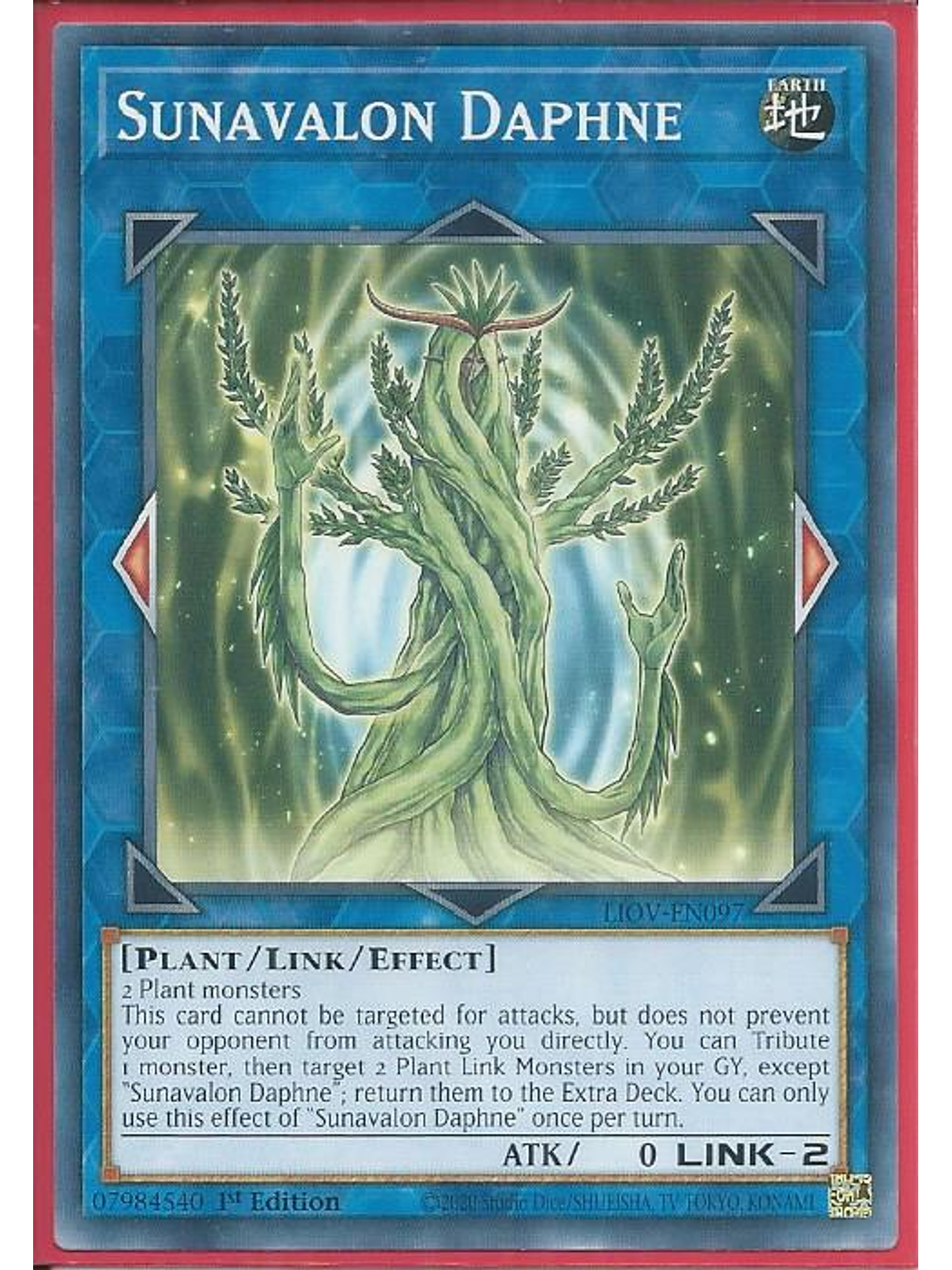 Sunavalon Daphne - LIOV-EN097 - Common 1st Edition 1