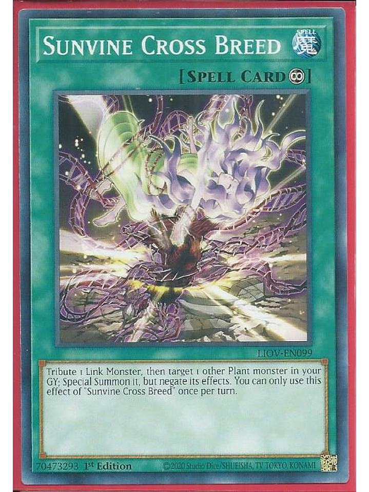 Sunvine Cross Breed - LIOV-EN099 - Common 1st Edition 1