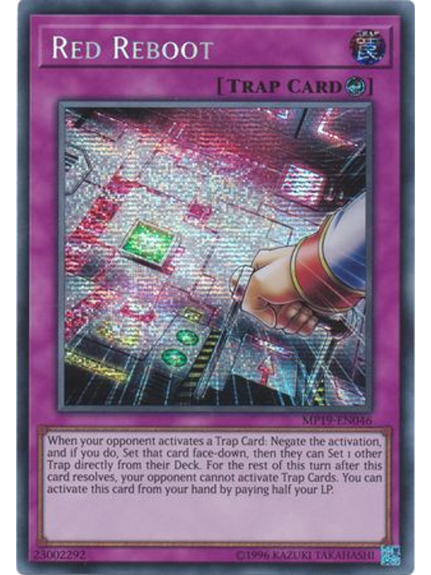 Red Reboot - MP19-EN046 - Prismatic Secret Rare Unlimited 1
