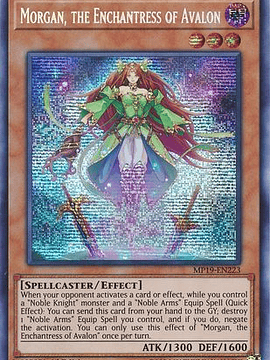 Morgan, the Enchantress of Avalon - MP19-EN223 -Prismatic Secret Rare Unlimited