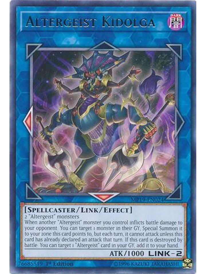 Altergeist Kidolga - MP19-EN024 - Rare Unlimited 1