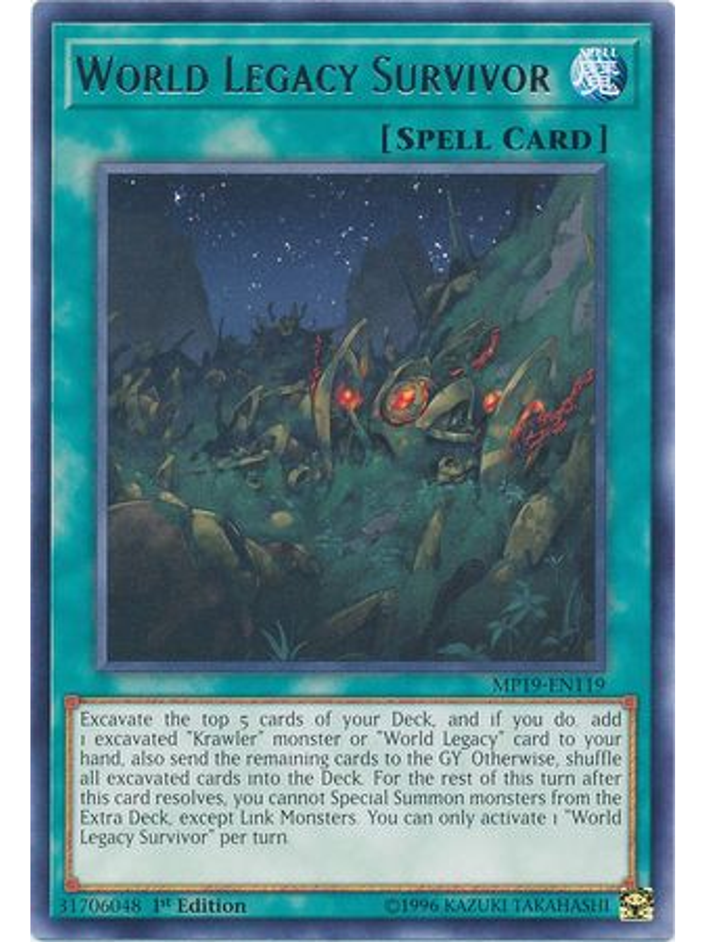 World Legacy Survivor - MP19-EN119 - Rare Unlimited 1