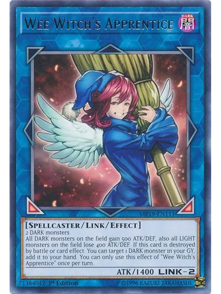Wee Witch's Apprentice - MP19-EN111 - Rare Unlimited 1