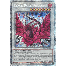 Black Rose Dragon - LIOV-EN100 - Starlight Rare 1st Edition