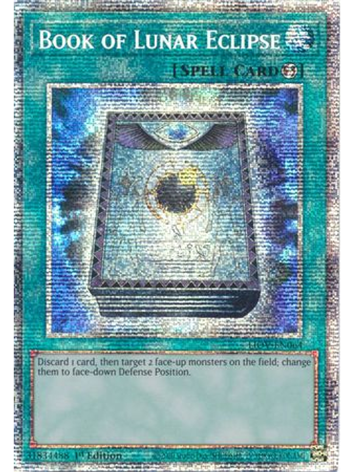Book of Lunar Eclipse - LIOV-EN064 - Starlight Rare 1st Edition 1