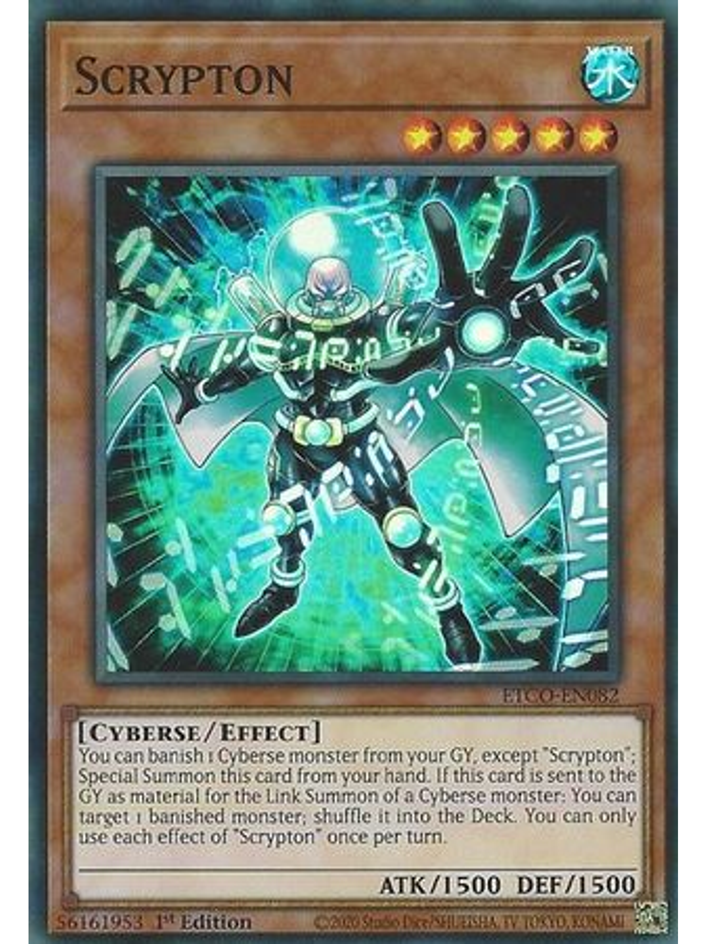 Scrypton - ETCO-EN082 - Super Rare 1st Edition 1