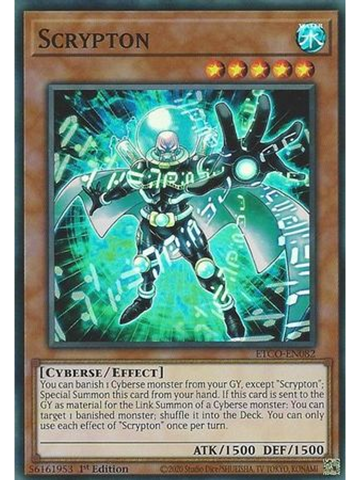 Scrypton - ETCO-EN082 - Super Rare 1st Edition 1