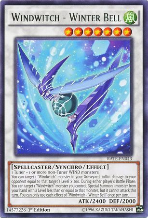 Windwitch - Winter Bell - RATE-EN043 - Rare 1st Edition