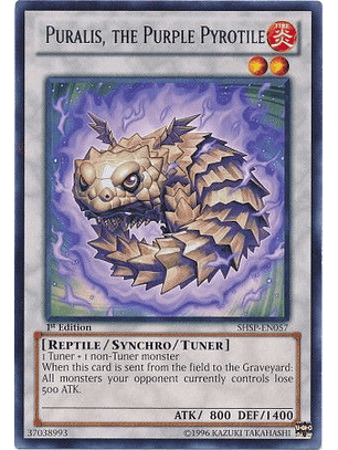 Puralis, The Purple Pyrotile - shsp-en057 - Rare 1st Edition
