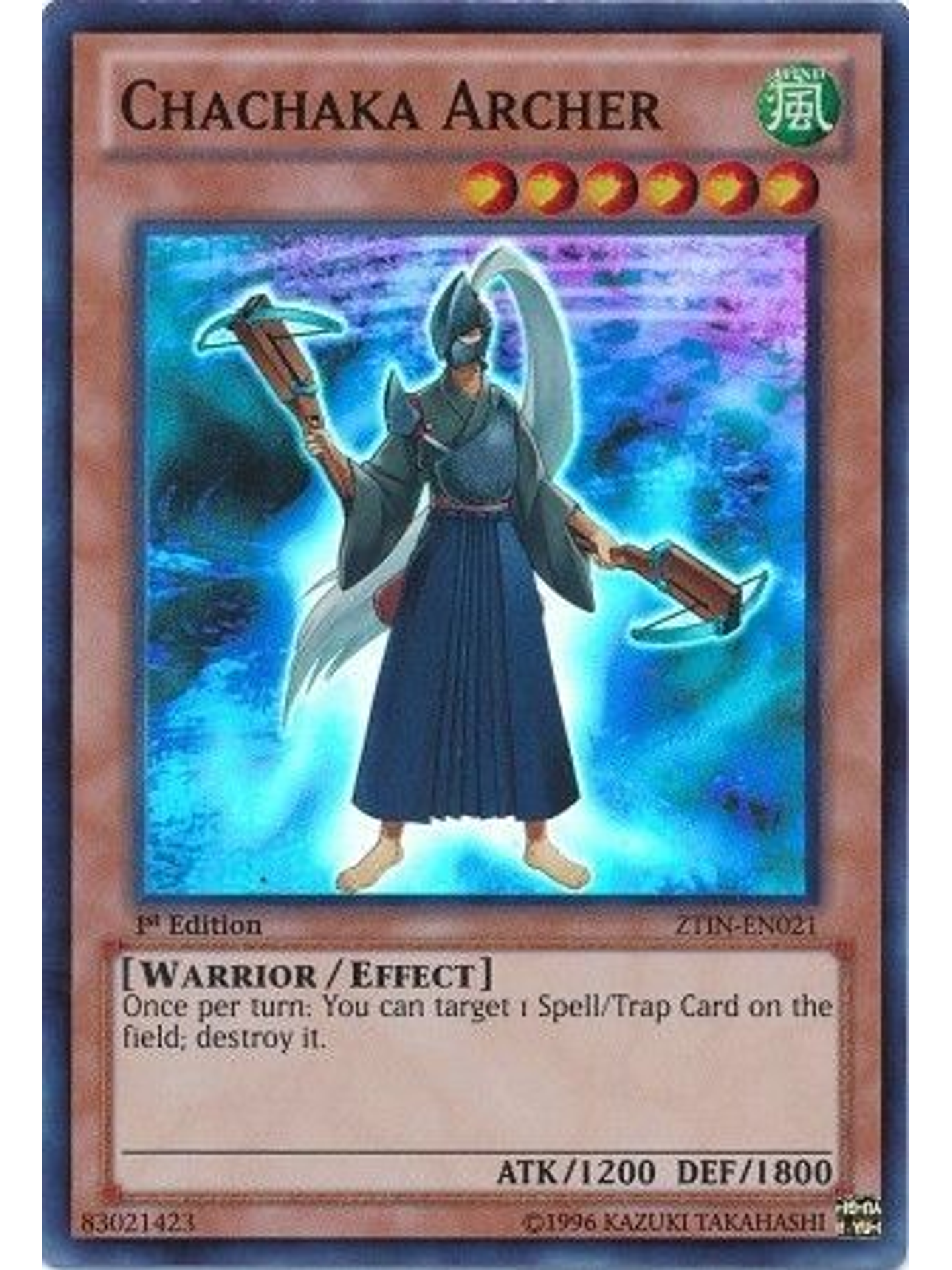 Chachaka Archer - ztin-en021 - Super Rare 1