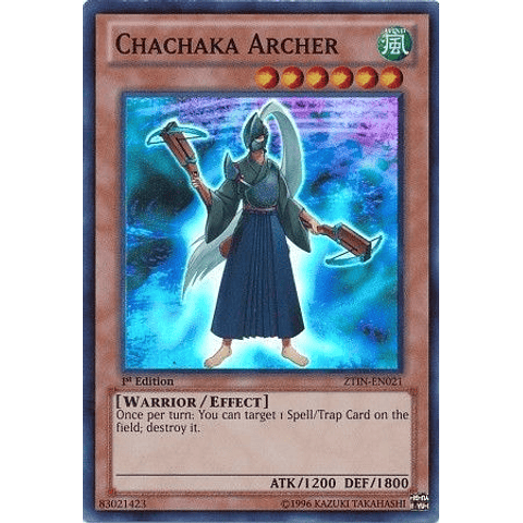 Chachaka Archer - ztin-en021 - Super Rare