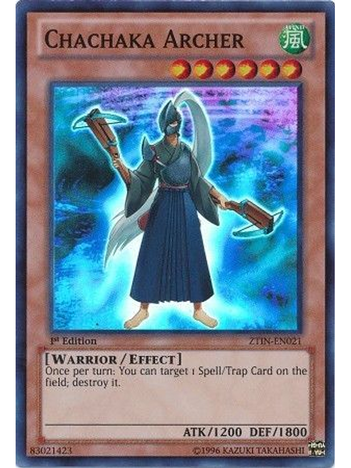 Chachaka Archer - ztin-en021 - Super Rare 1