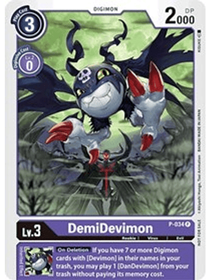 DemiDevimon - P-034 (Holo)