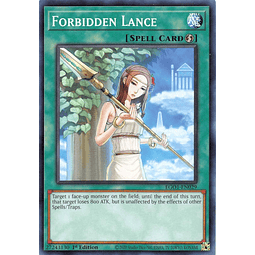 Forbidden Lance - EGO1-EN029 - Common 1st Edition