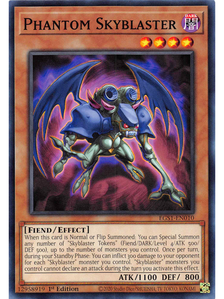 Phantom Skyblaster - EGS1-EN010 - Common 1st Edition 1