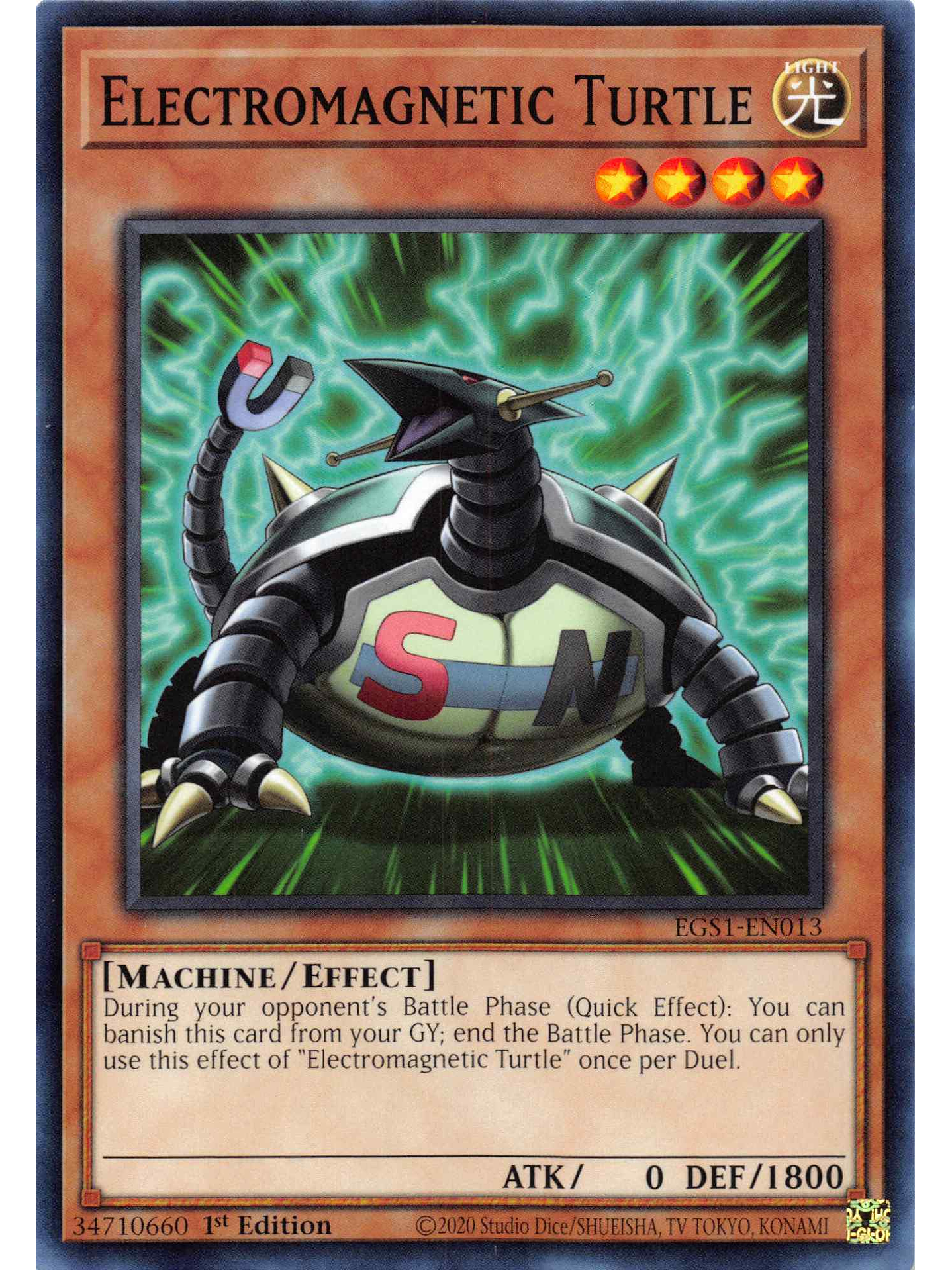 Electromagnetic Turtle - EGS1-EN013 - Common 1st Edition 1