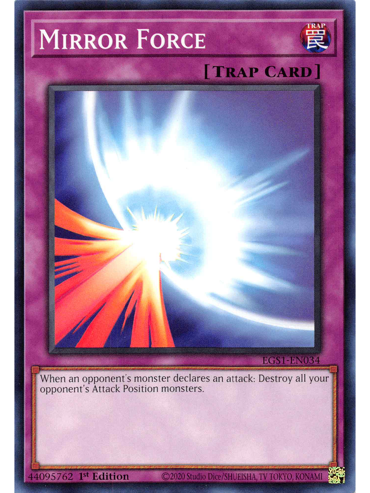 Mirror Force - EGS1-EN034 - Common 1st Edition 1