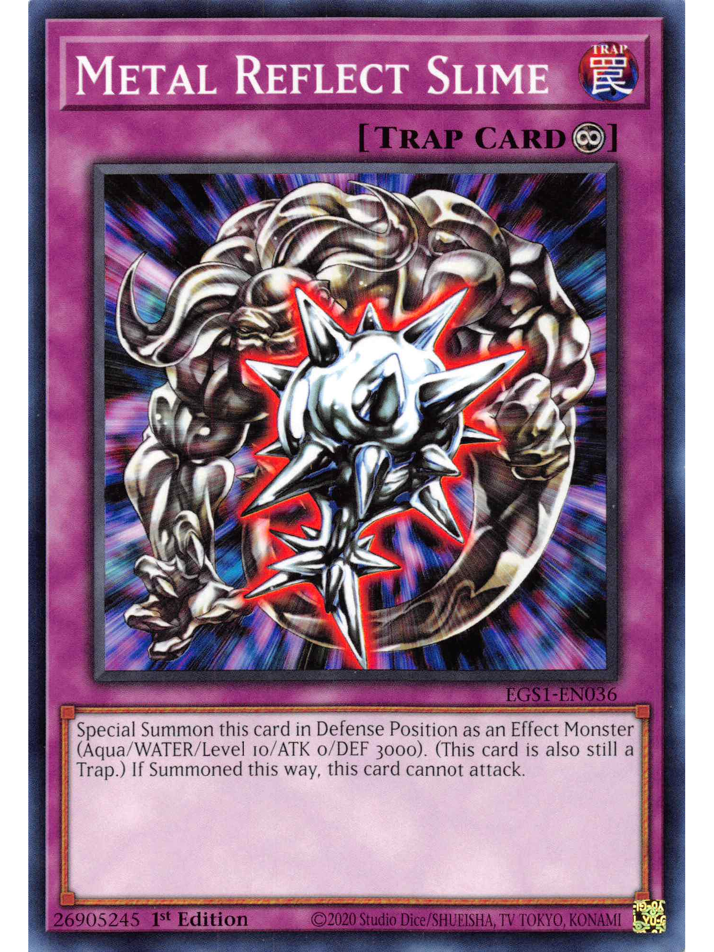 Metal Reflect Slime - EGS1-EN036 - Common 1st Edition 1