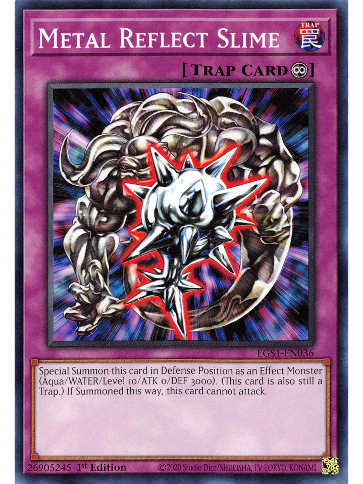 Metal Reflect Slime - EGS1-EN036 - Common 1st Edition 1