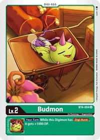 BT4-004 U Budmon Digi-Egg  (Pre-Release)