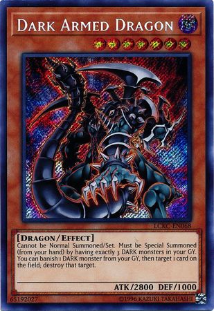 Dark Armed Dragon - LCKC-EN068 - Secret Rare Unlimited