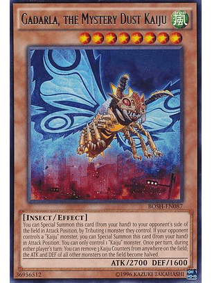 Gadarla, the Mystery Dust Kaiju - BOSH-EN087 - Rare Unlimited