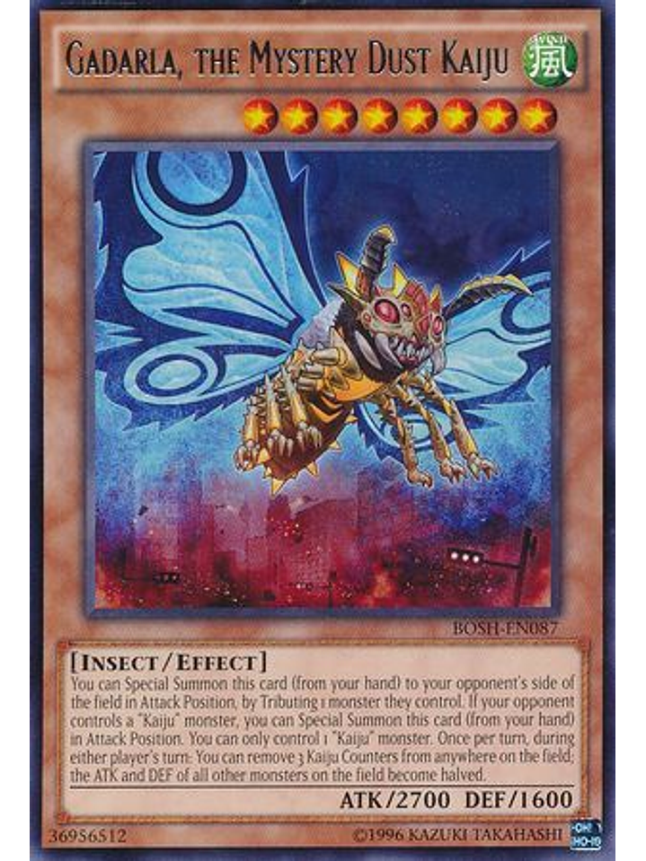Gadarla, the Mystery Dust Kaiju - BOSH-EN087 - Rare Unlimited 1