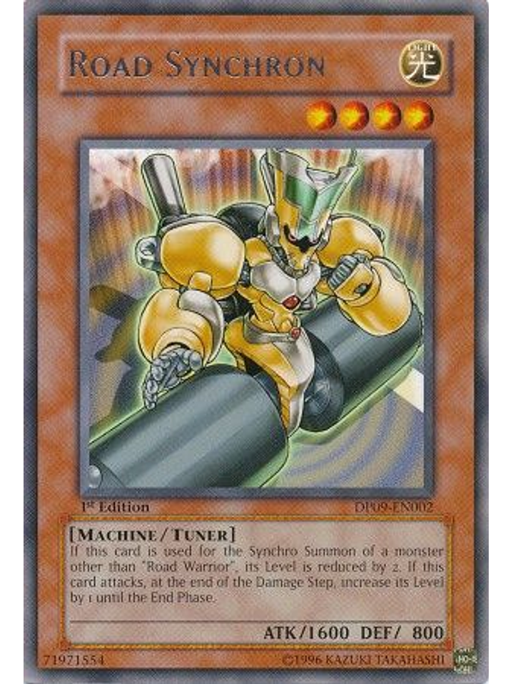 Road Synchron - DP09-EN002 - Rare 1st Edition 1
