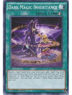 Dark Magic Inheritance - SDMY-EN025 - Common 1st Edition
