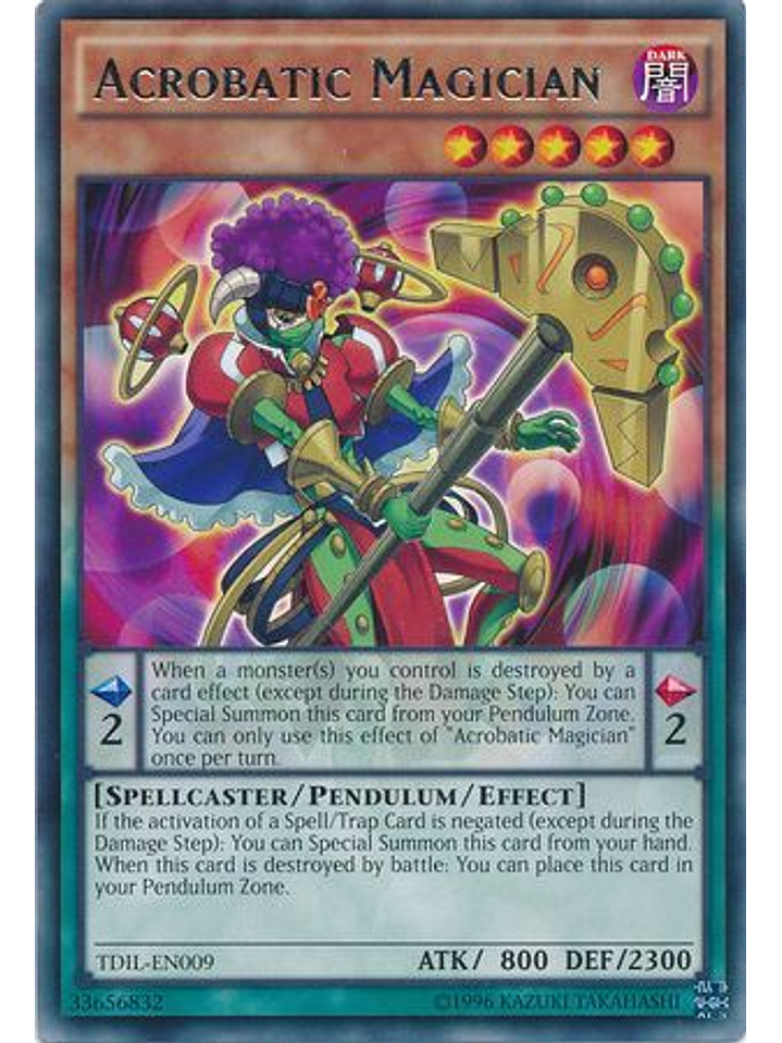 Acrobatic Magician - TDIL-EN009 - Rare Unlimited 1