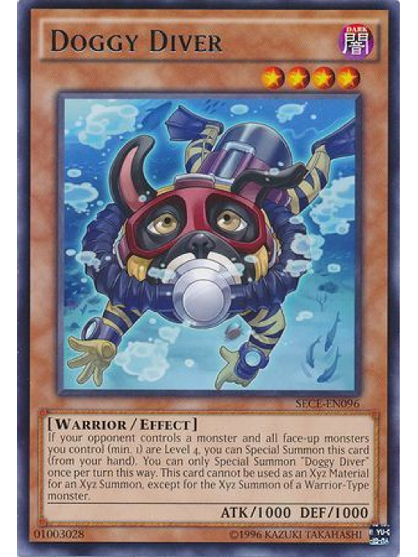 Doggy Diver - SECE-EN096 - Rare Unlimited 1