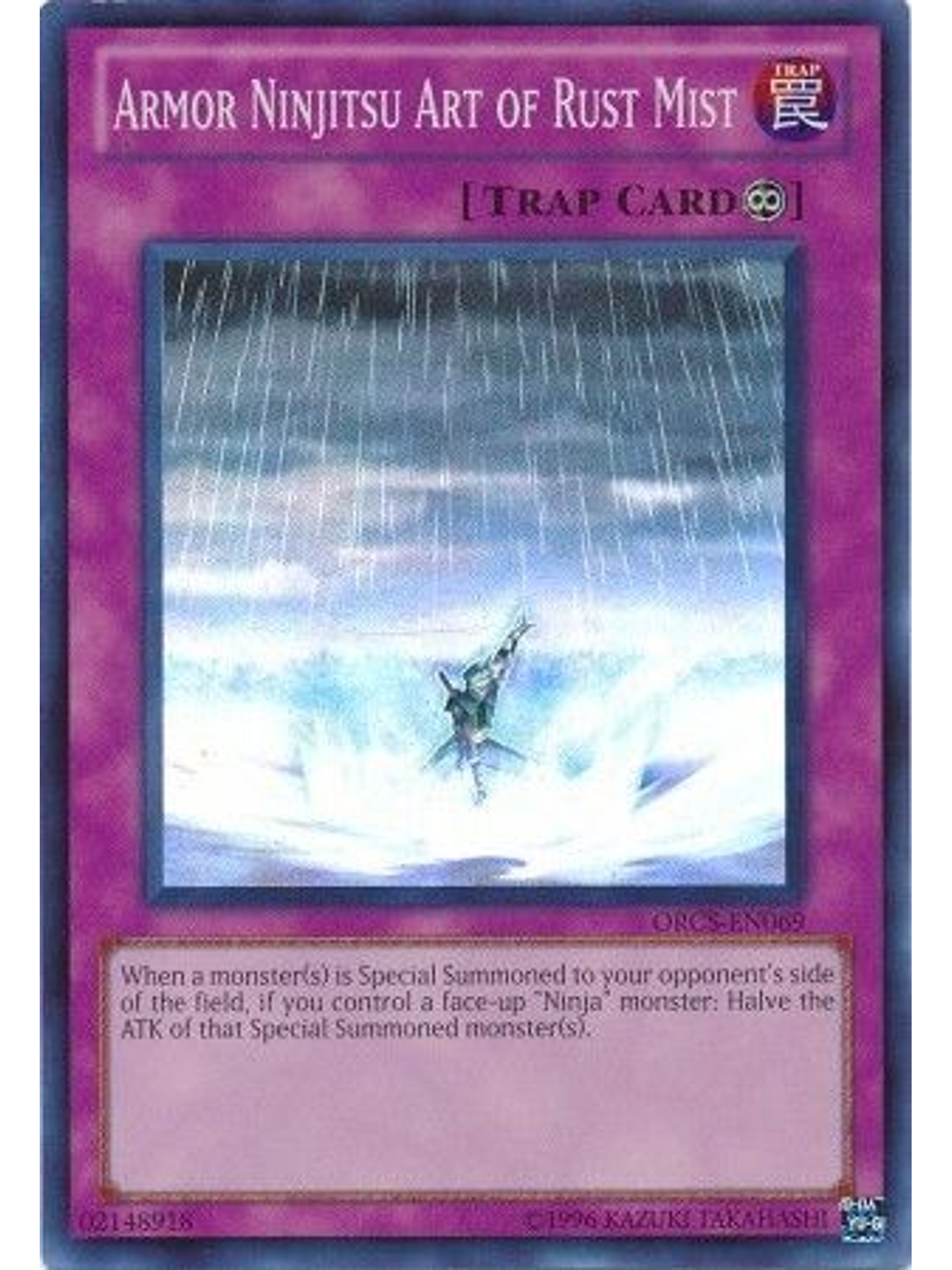 Armor Ninjitsu Art of Rust Mist - ORCS-EN069 - Super Rare Unlimited 1