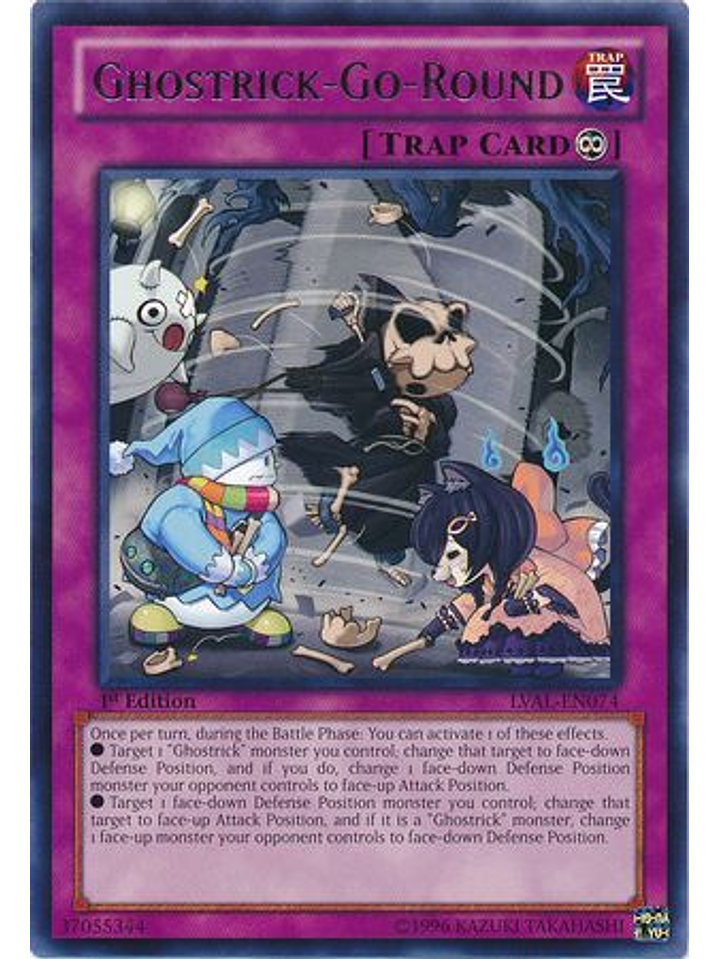 Ghostrick-Go-Round - LVAL-EN074 - Rare 1st Edition 1