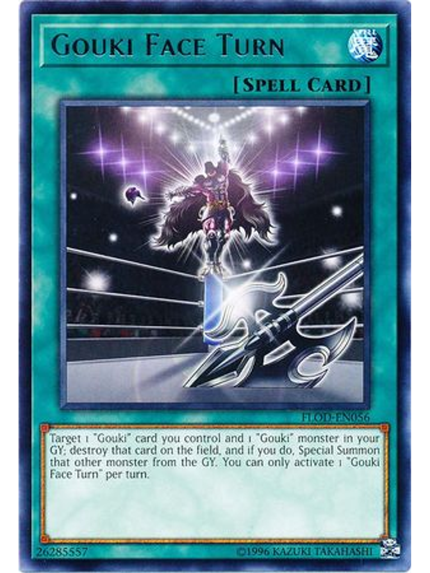 Gouki Face Turn - FLOD-EN056 - Rare Unlimited 1